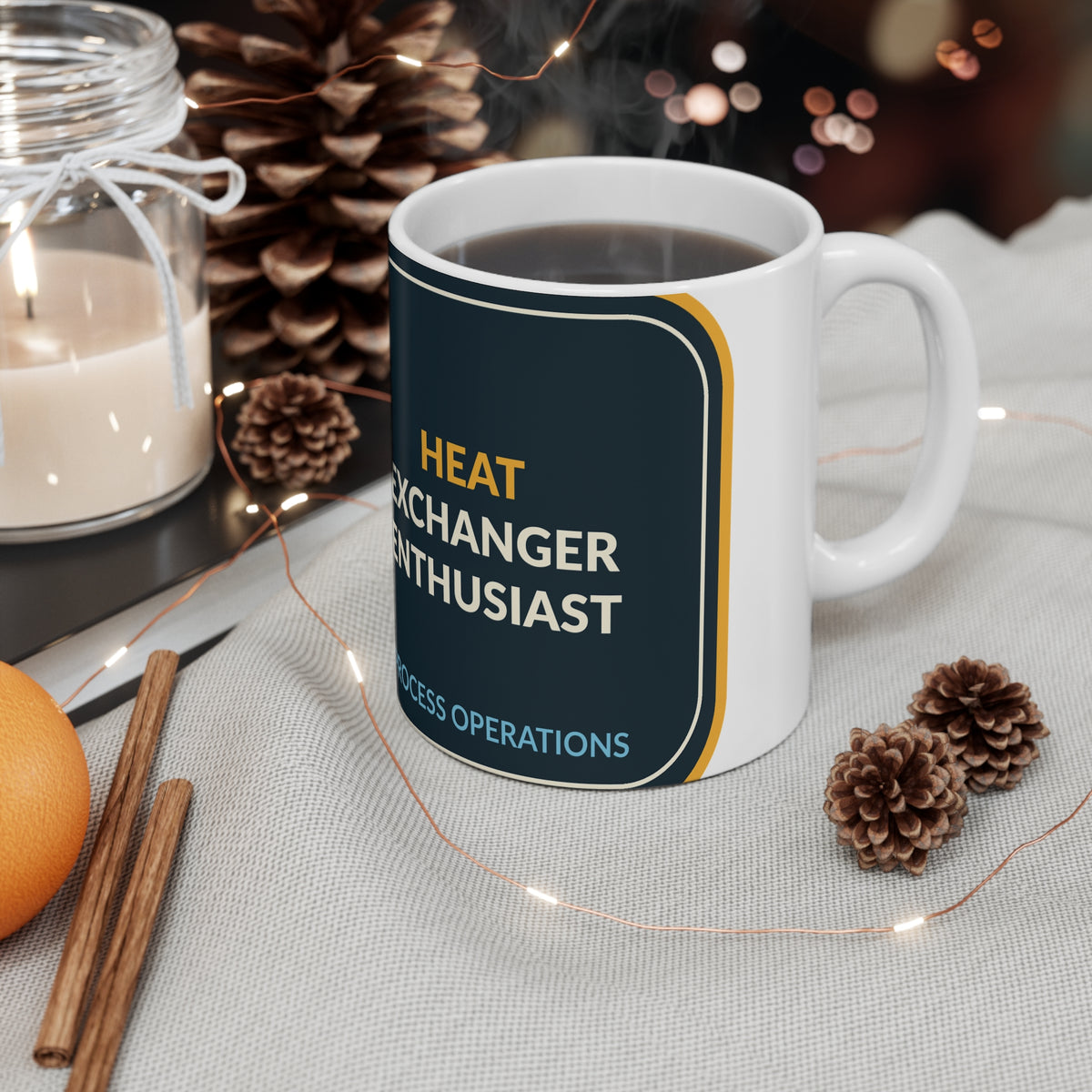Heat Exchanger Enthusiast Ceramic Mug