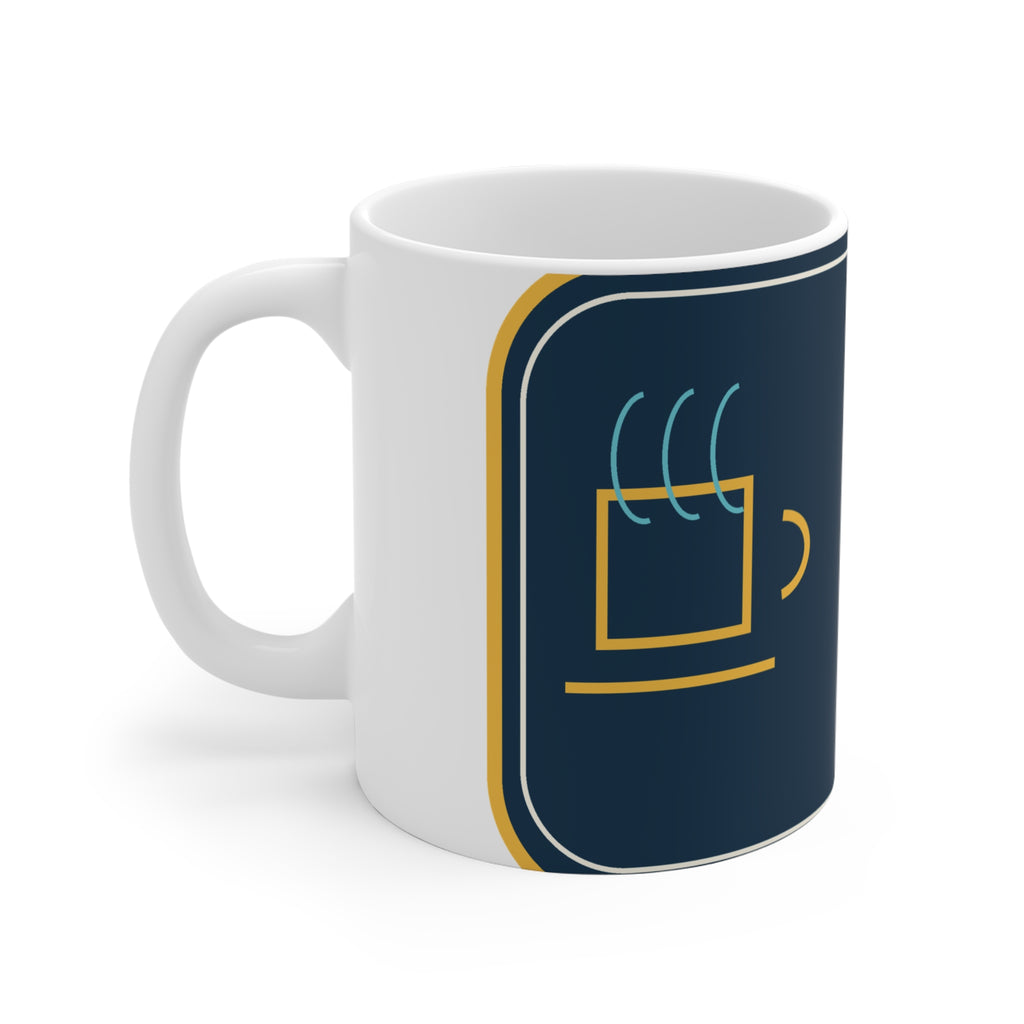 Fueled By Skill And Coffee Ceramic Mug