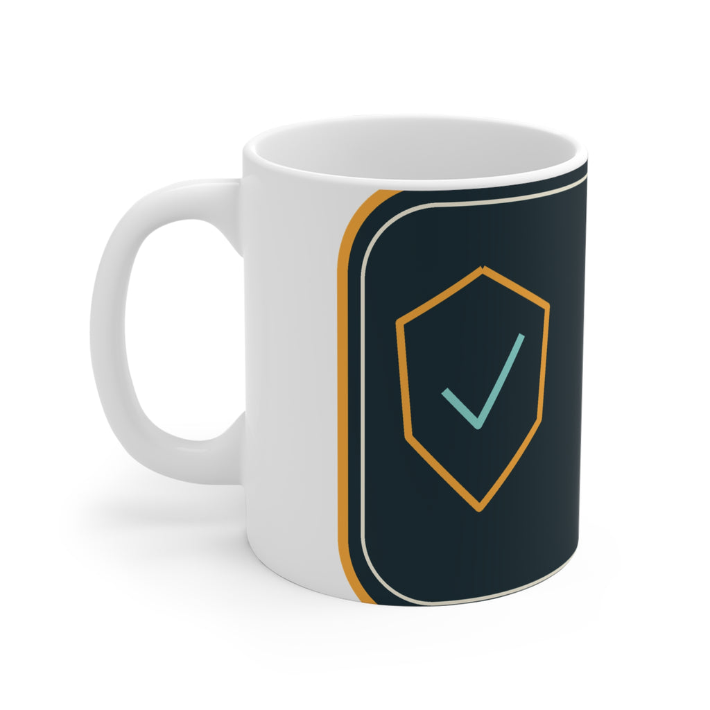 Permit Verify Proceed Ceramic Mug
