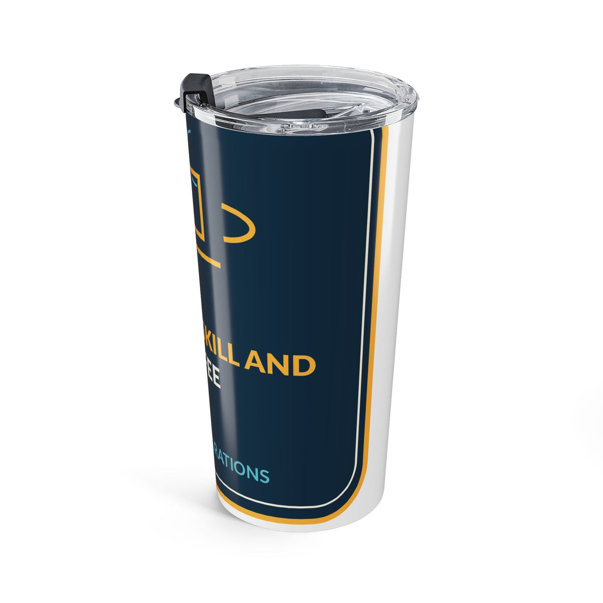 Fueled By Skill And Coffee Tumbler