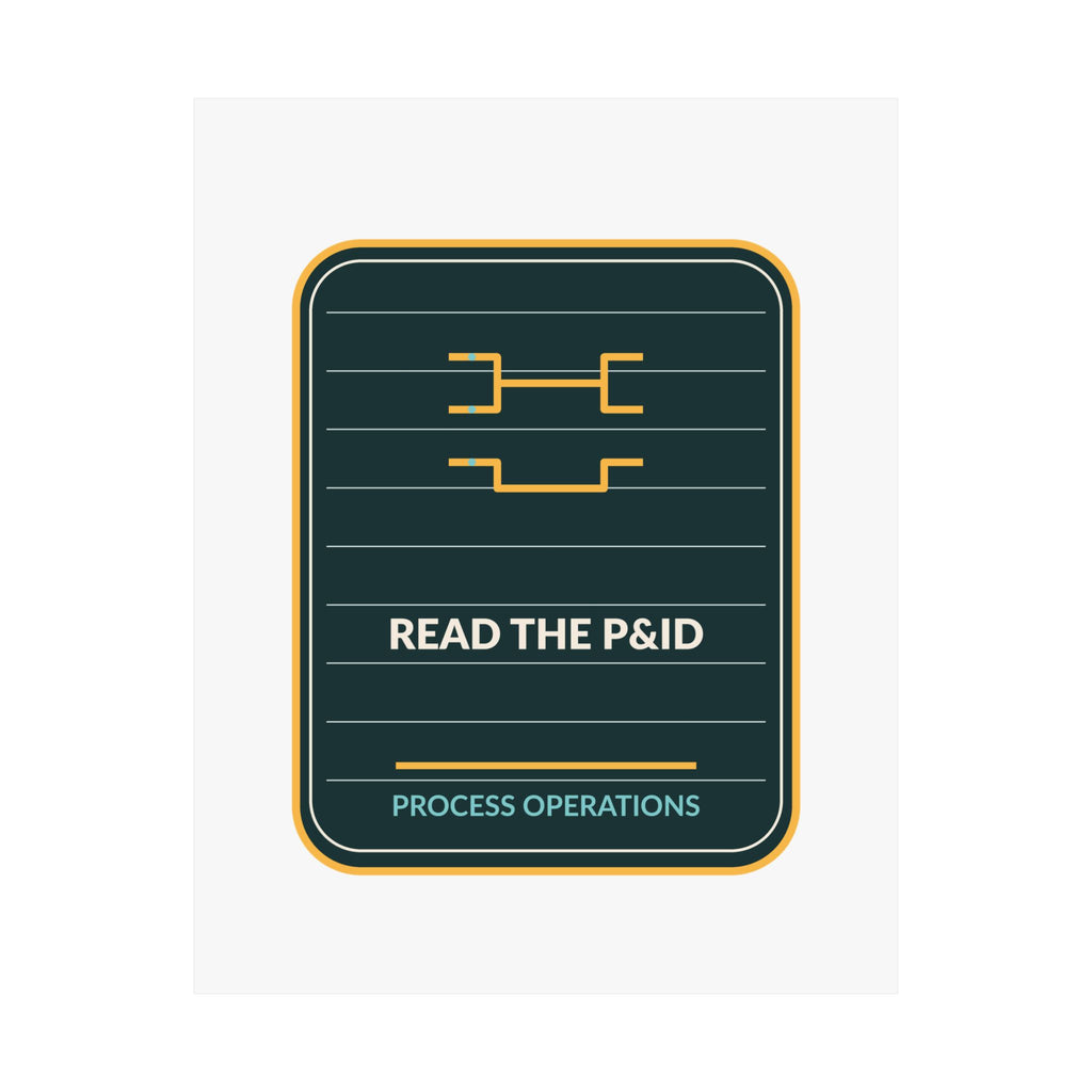 Read The P&ID Poster
