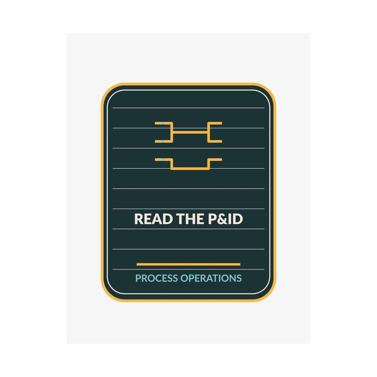 Read The P&ID Poster