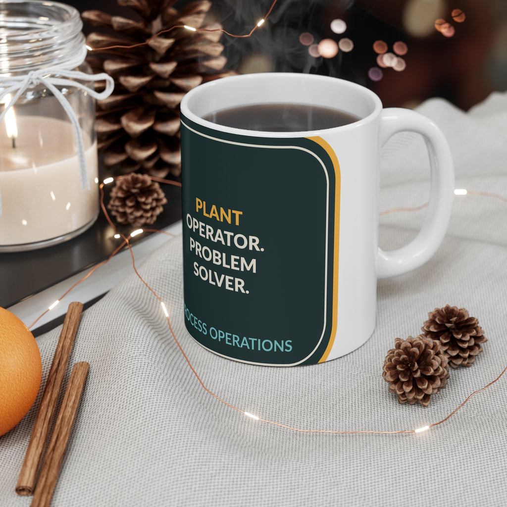 Plant Operator Problem Solver Ceramic Mug