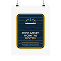 Think Safety Work The Process Poster