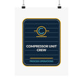 Compressor Unit Crew Poster