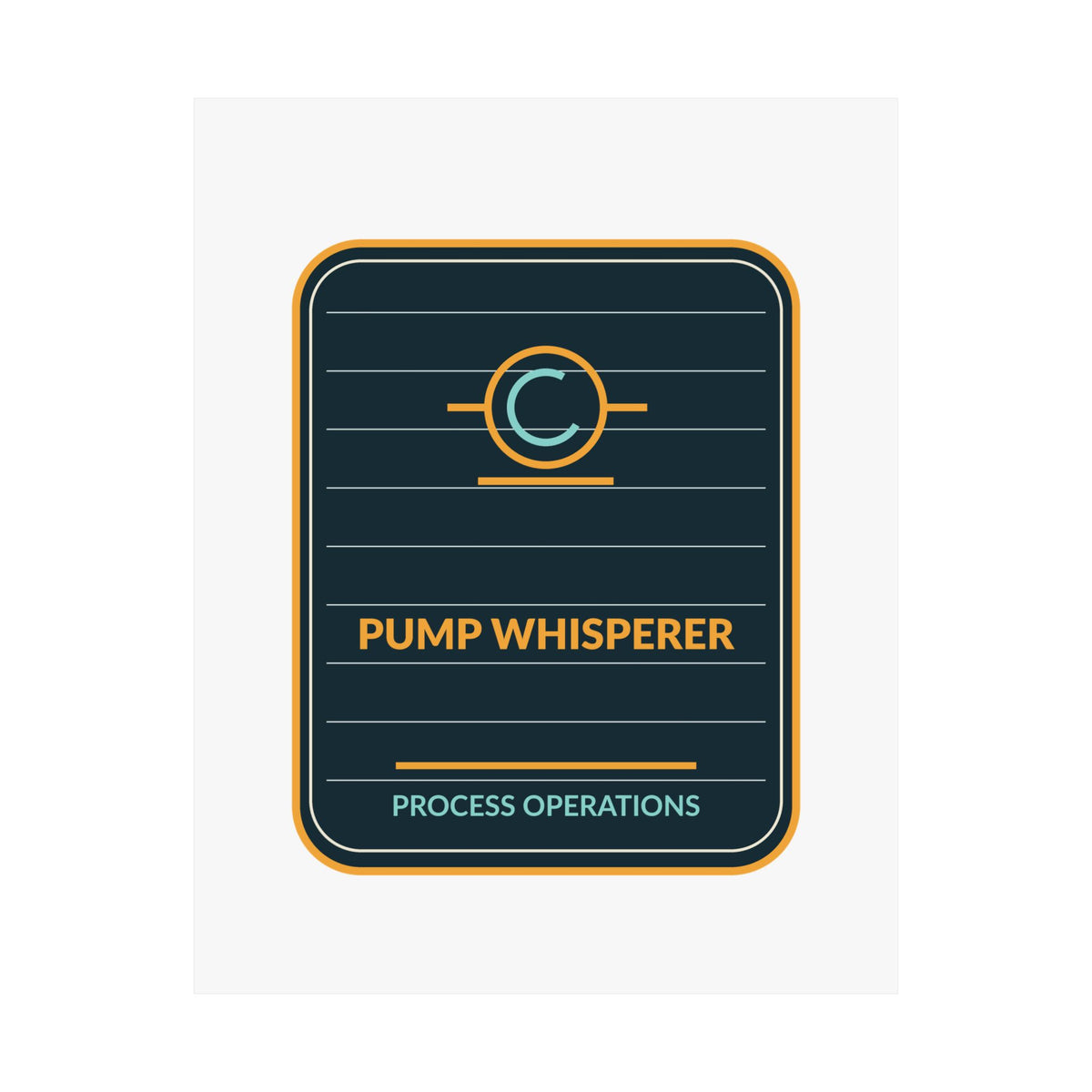 Pump Whisperer Process Operations Poster
