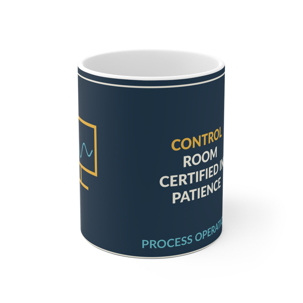 Control Room Certified In Patience Classic Ceramic Mug