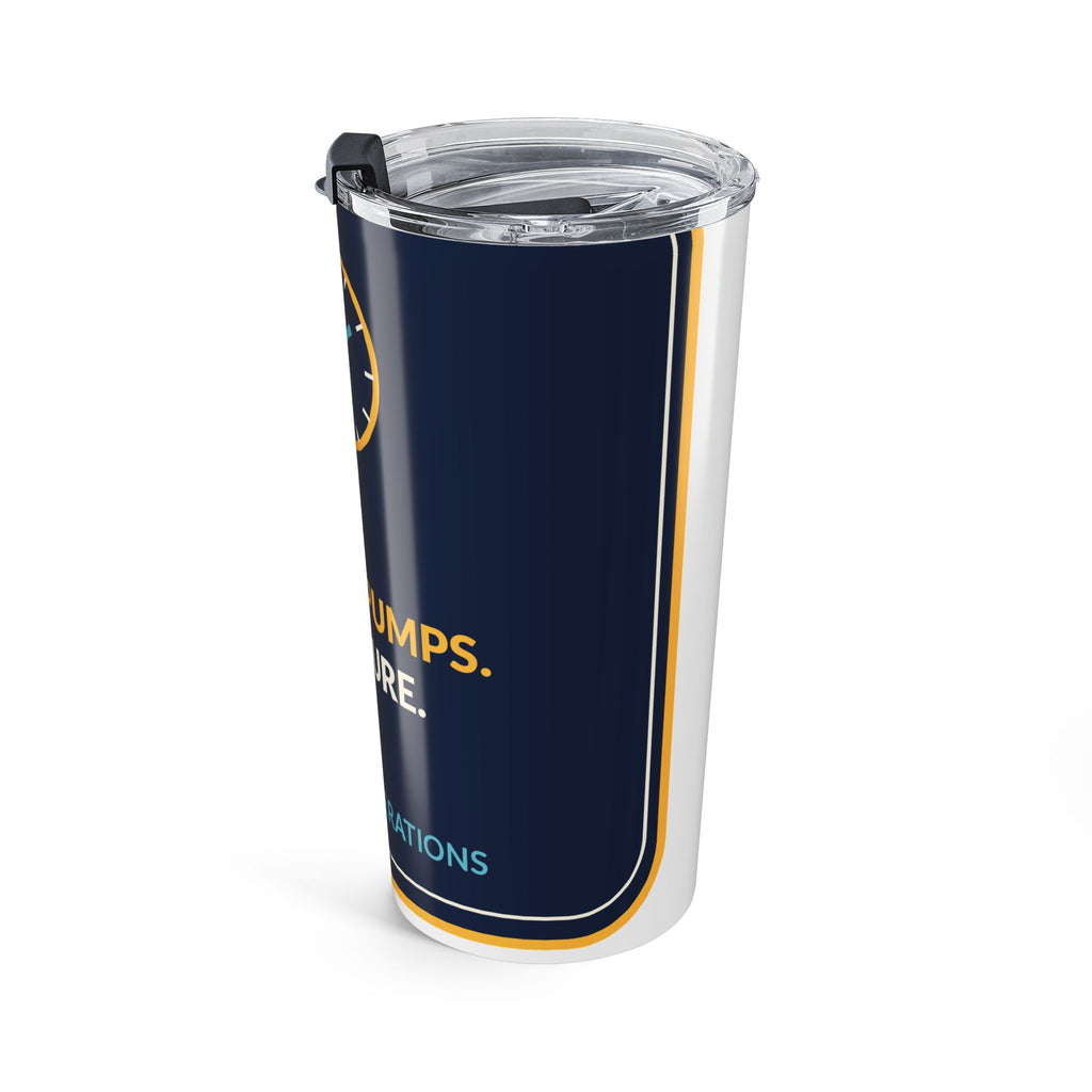 Valves. Pumps. Pressure. Gauge 20oz Tumbler