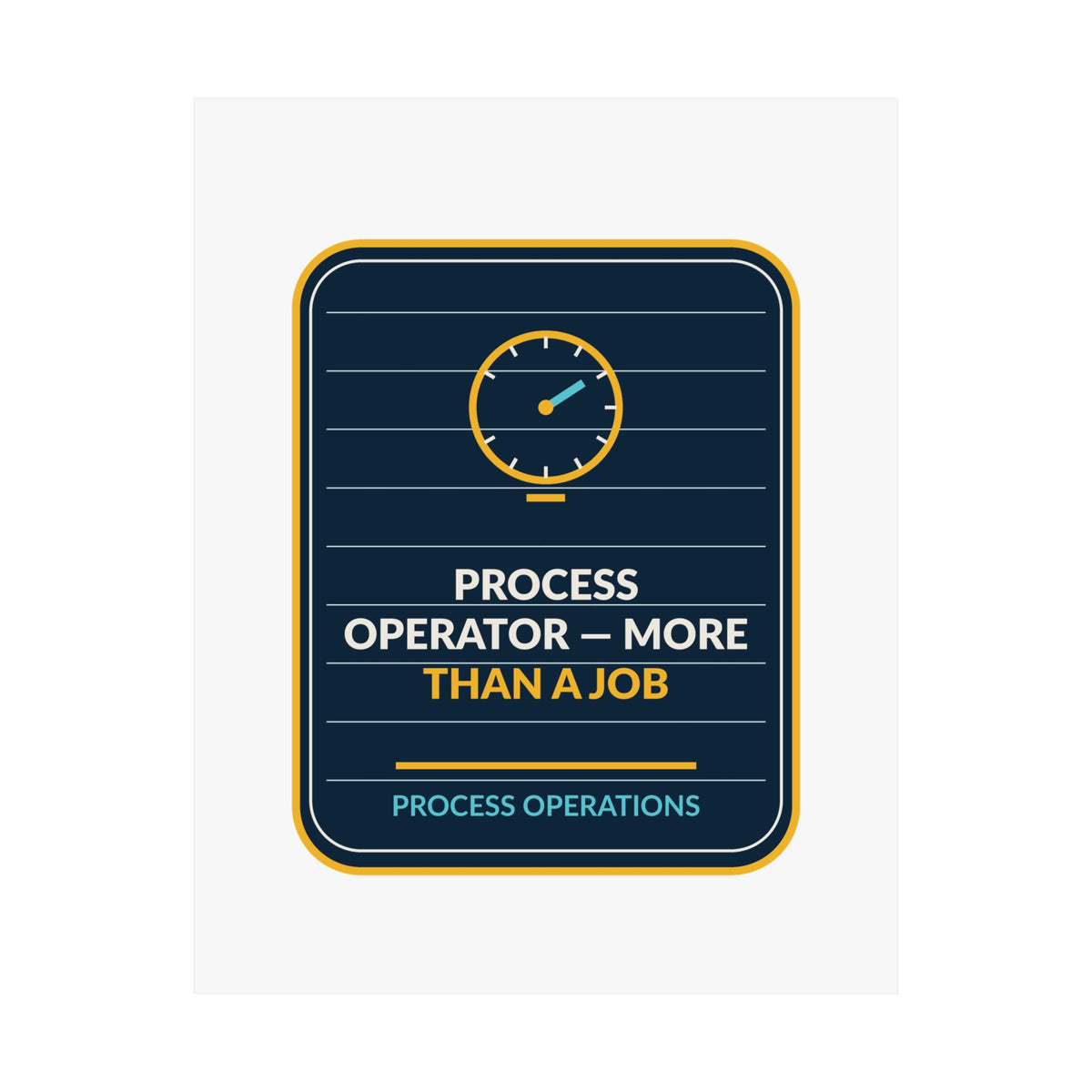 Process Operator More Than A Job Poster