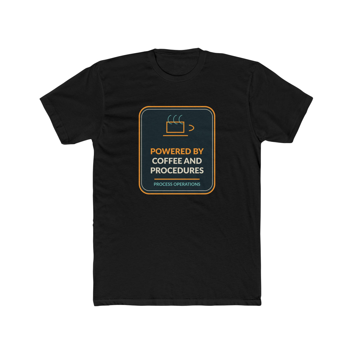 Powered By Coffee And Procedures Unisex Tee