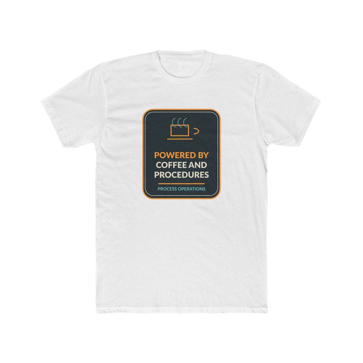 Powered By Coffee And Procedures Unisex Tee
