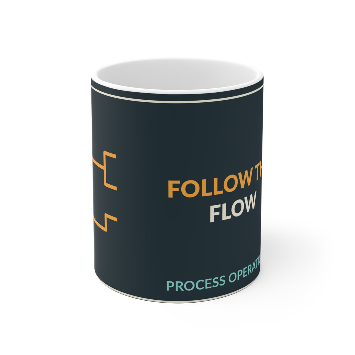 Follow The Flow Process Operations Mug