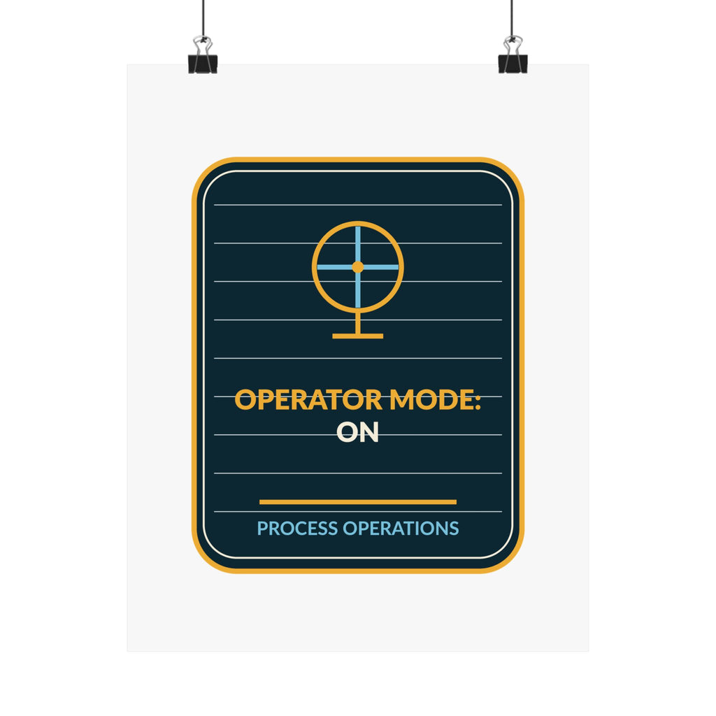 Operator Mode On Poster
