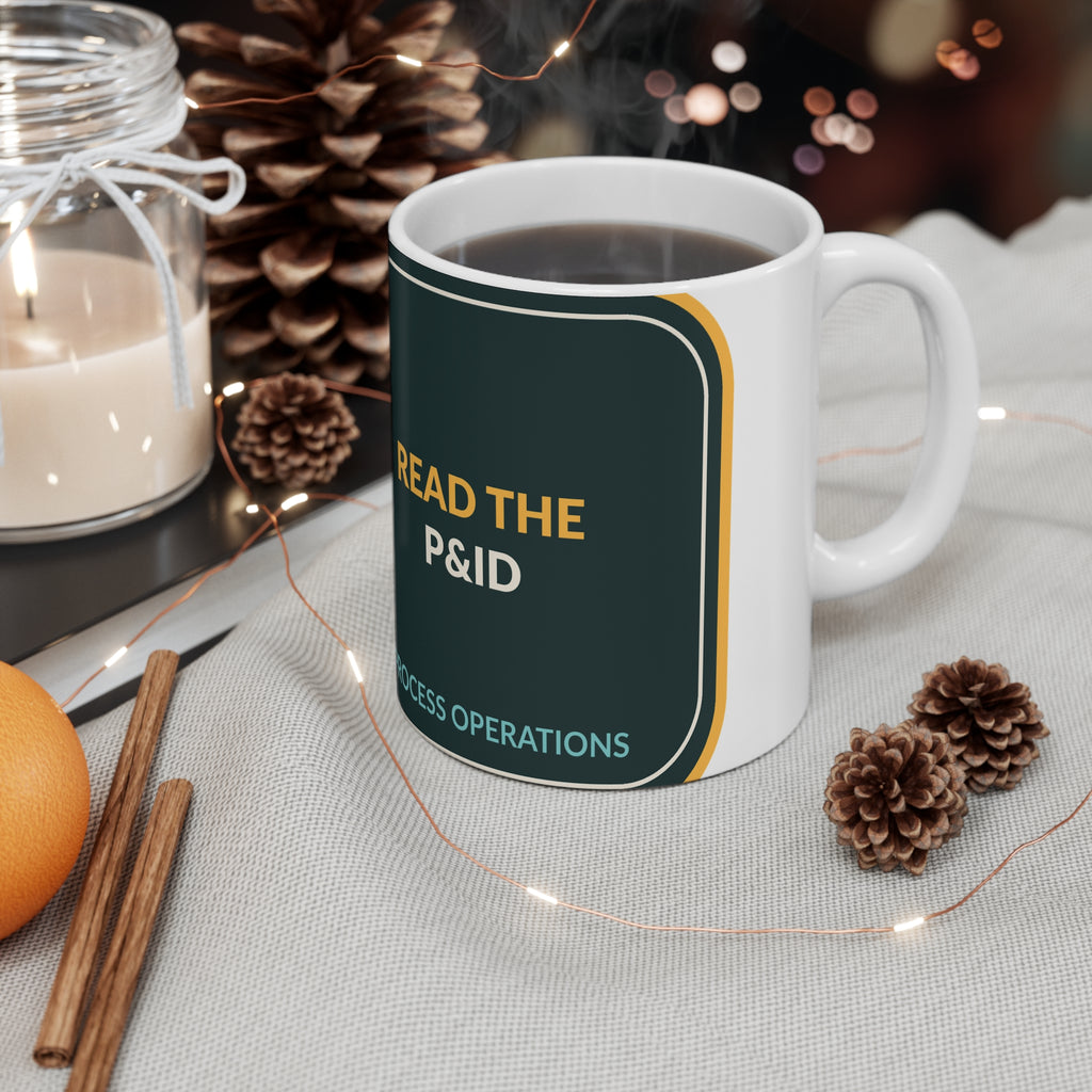 Read The P&ID Ceramic Mug