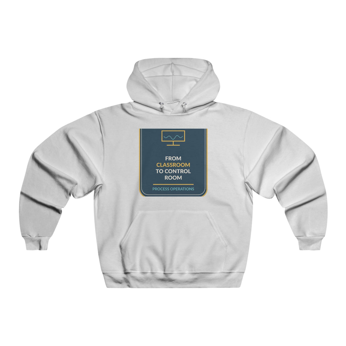 From Classroom To Control Room Men's Hooded Sweatshirt