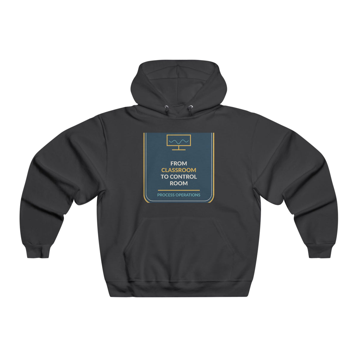 From Classroom To Control Room Men's Hooded Sweatshirt