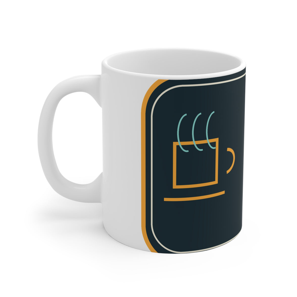 Powered By Coffee And Procedures Ceramic Mug