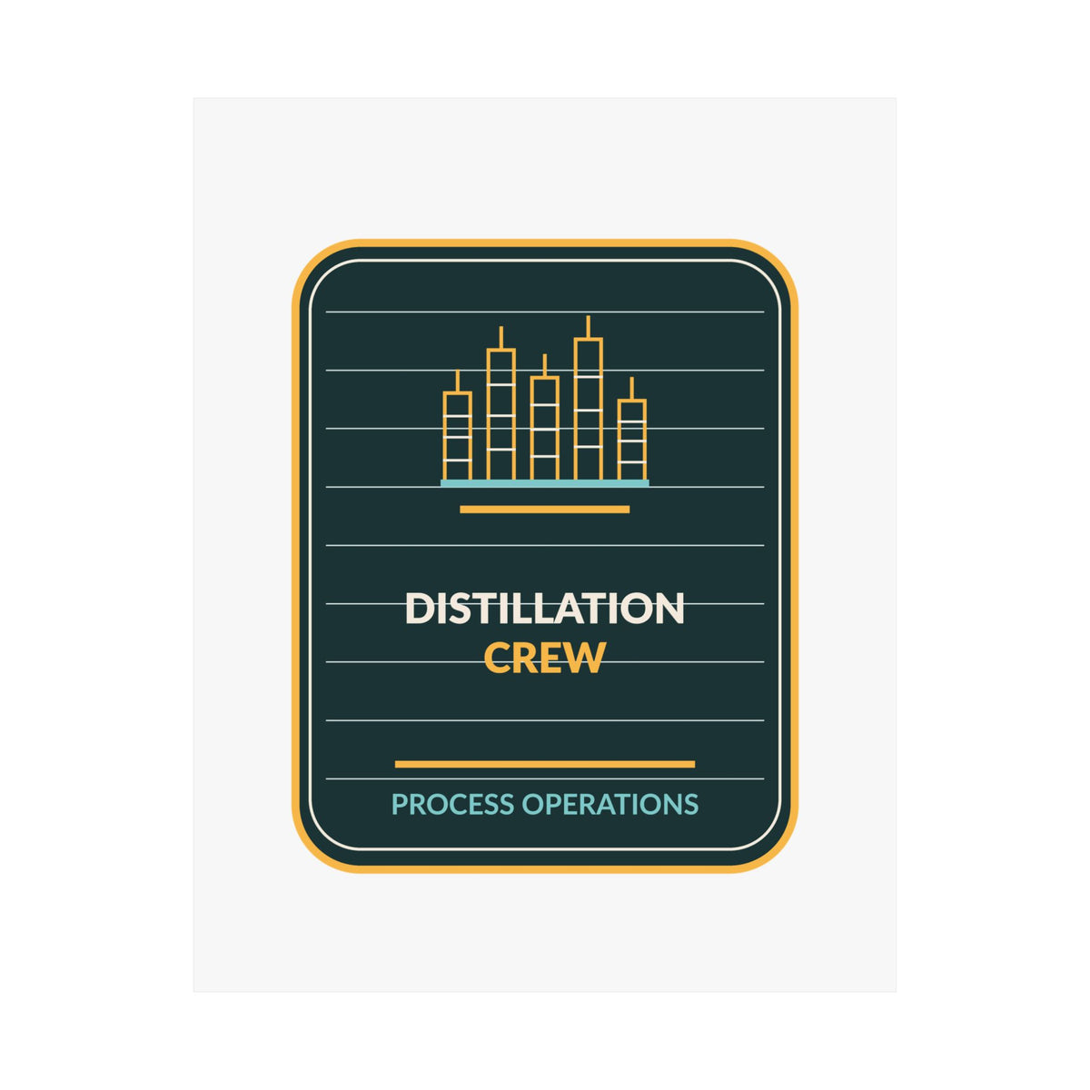 Distillation Crew Poster