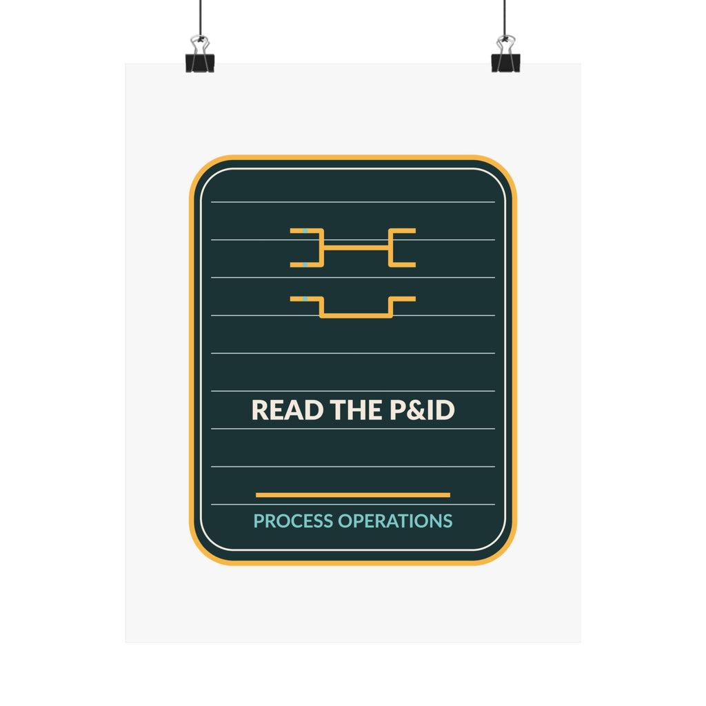 Read The P&ID Poster