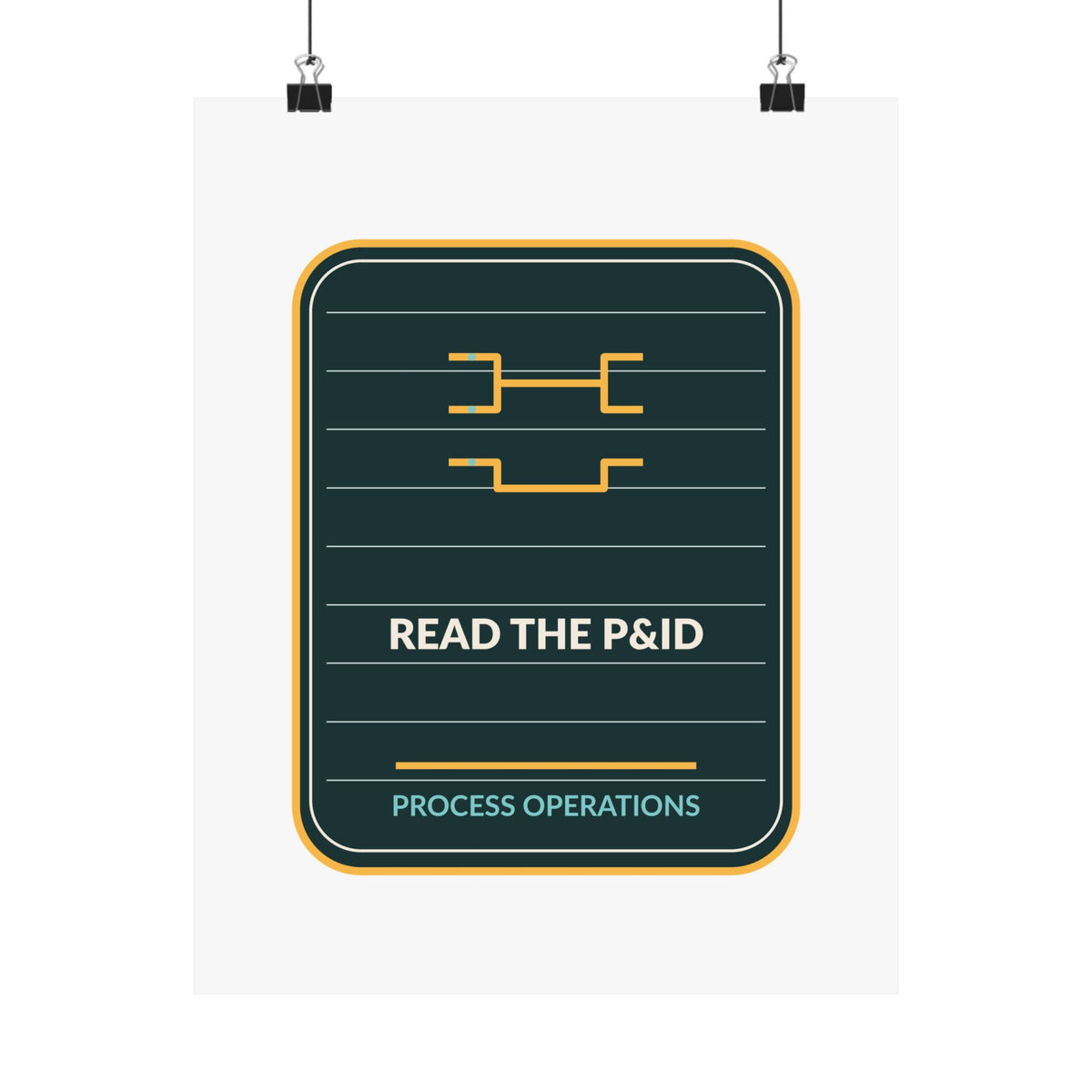 Read The P&ID Poster