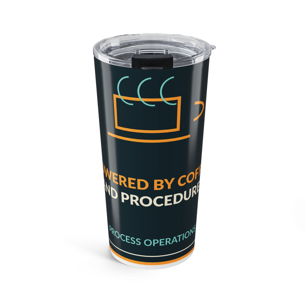Powered By Coffee And Procedures Insulated Tumbler