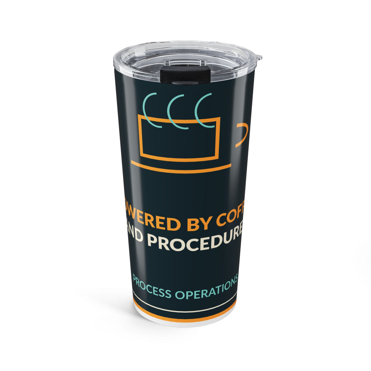 Powered By Coffee And Procedures Insulated Tumbler