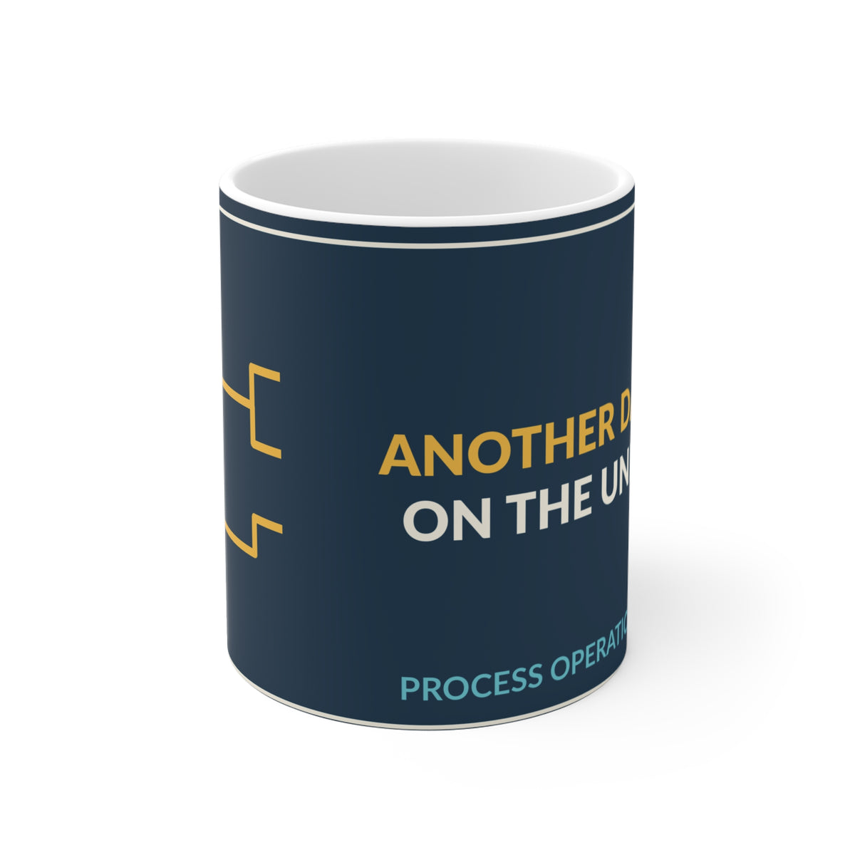Another Day On The Unit Ceramic Mug