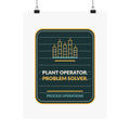 Plant Operator Problem Solver Poster