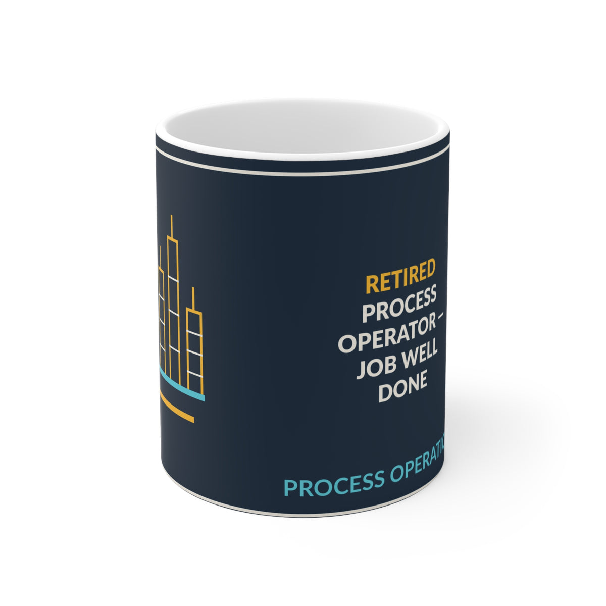 Retired Process Operator Ceramic Mug