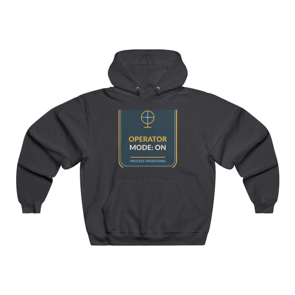 Operator Mode: On Men's Hooded Sweatshirt