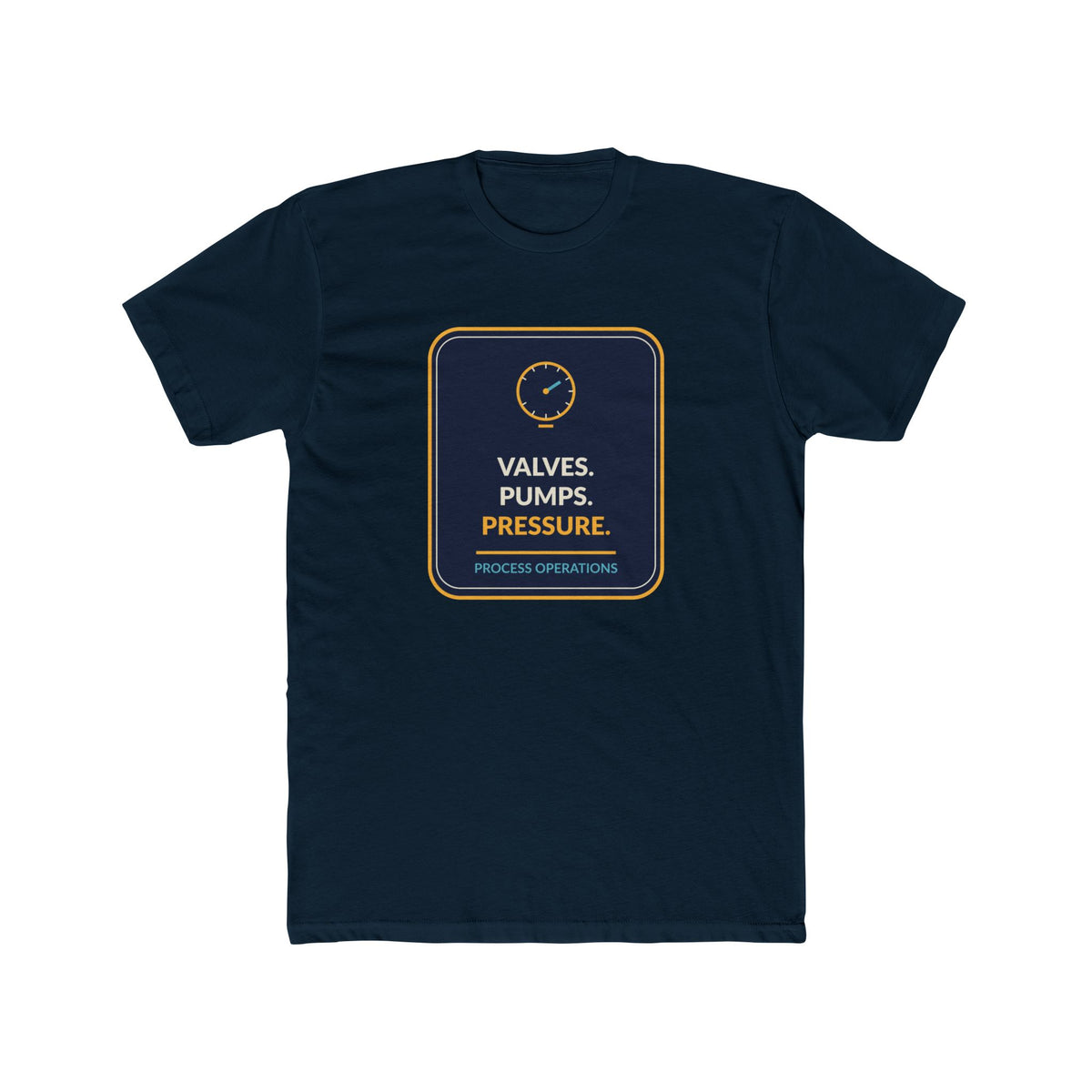 Pressure Gauge Process Operations Unisex T-Shirt