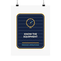 Know The Equipment Process Operations Poster