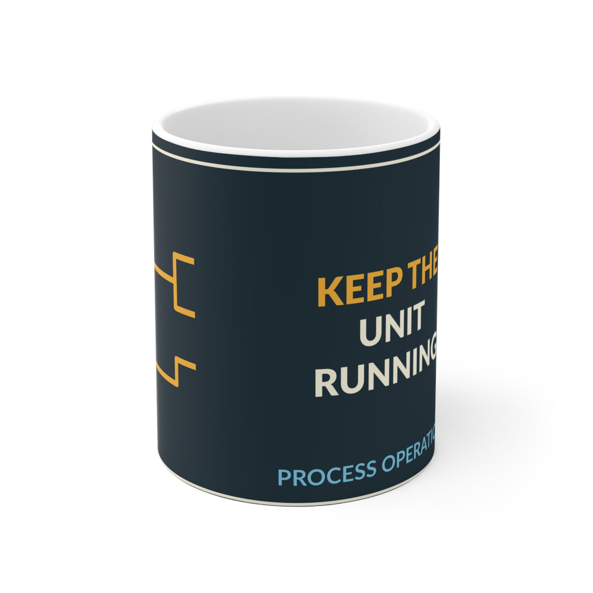 Keep The Unit Running Ceramic Mug