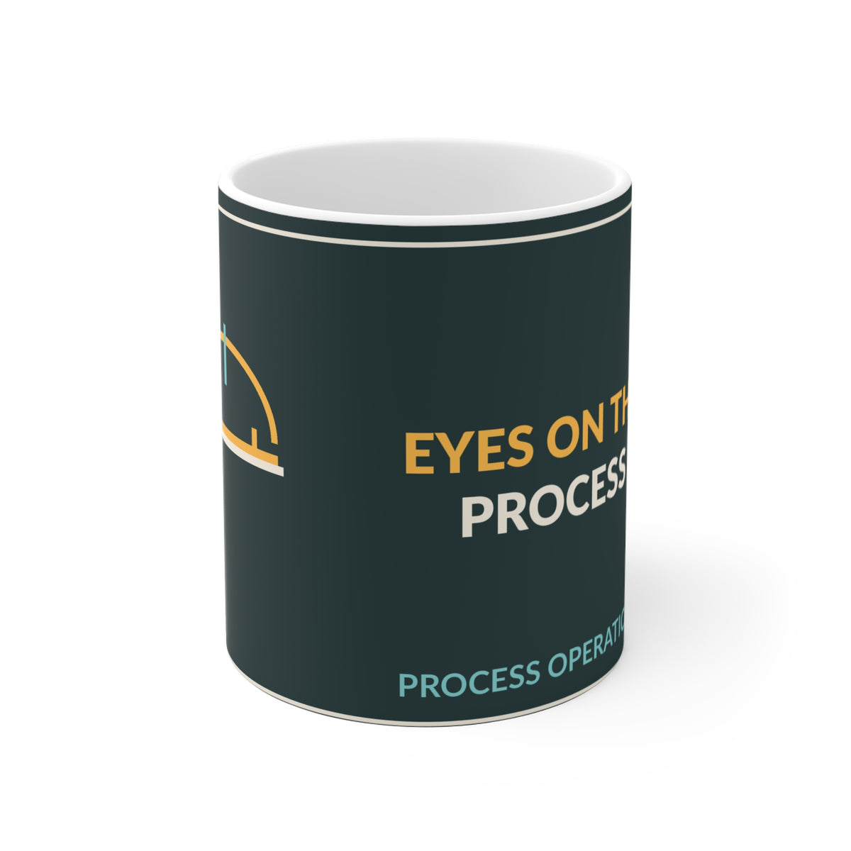 Eyes On The Process Ceramic Mug