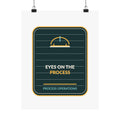 Eyes On The Process Poster