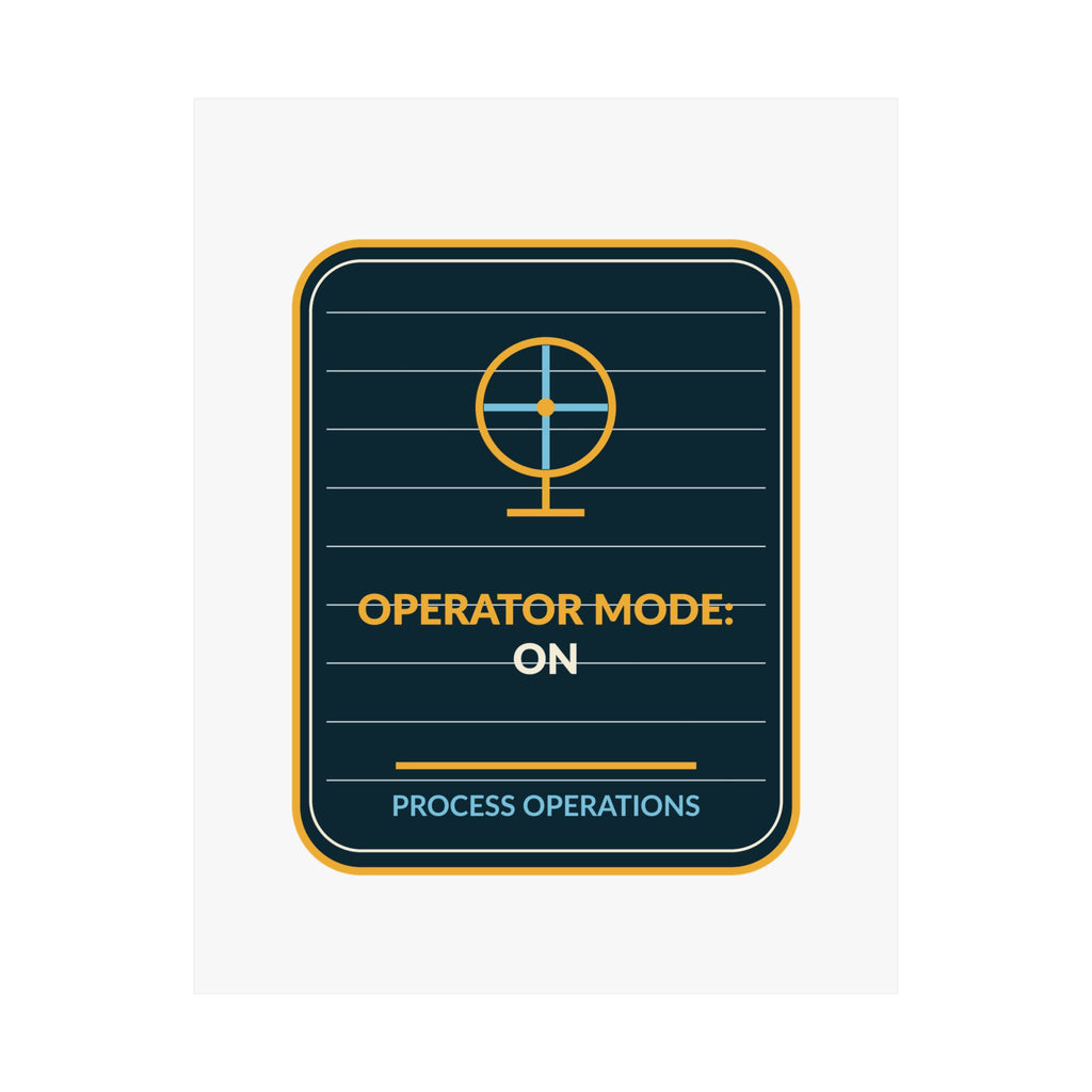 Operator Mode On Poster