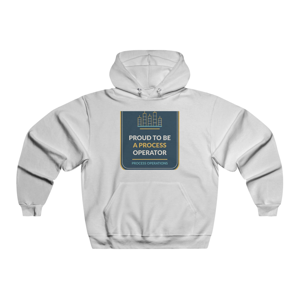 Proud To Be A Process Operator Men's Hooded Sweatshirt