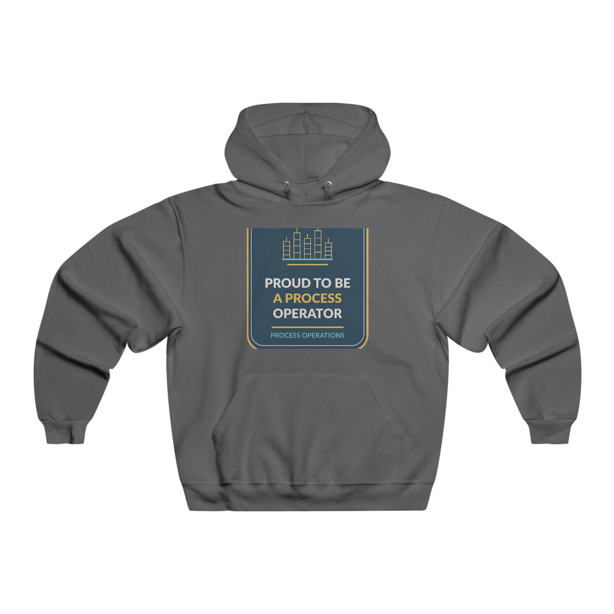 Proud To Be A Process Operator Men's Hooded Sweatshirt