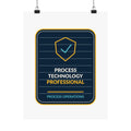 Process Technology Professional Badge Poster