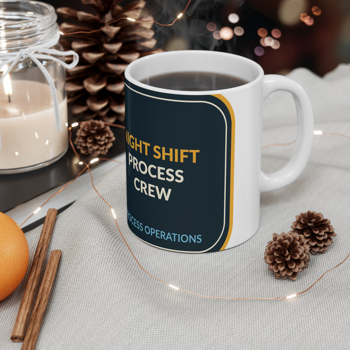 Night Shift Process Crew Ceramic Mug
