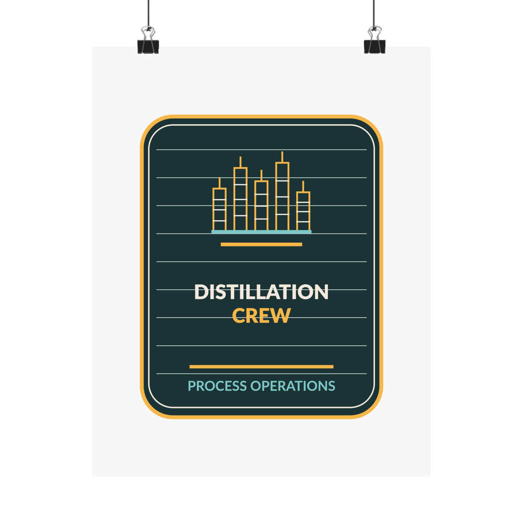 Distillation Crew Poster