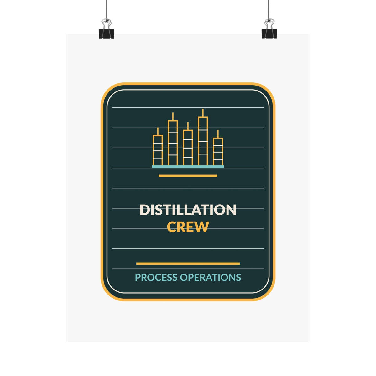 Distillation Crew Poster